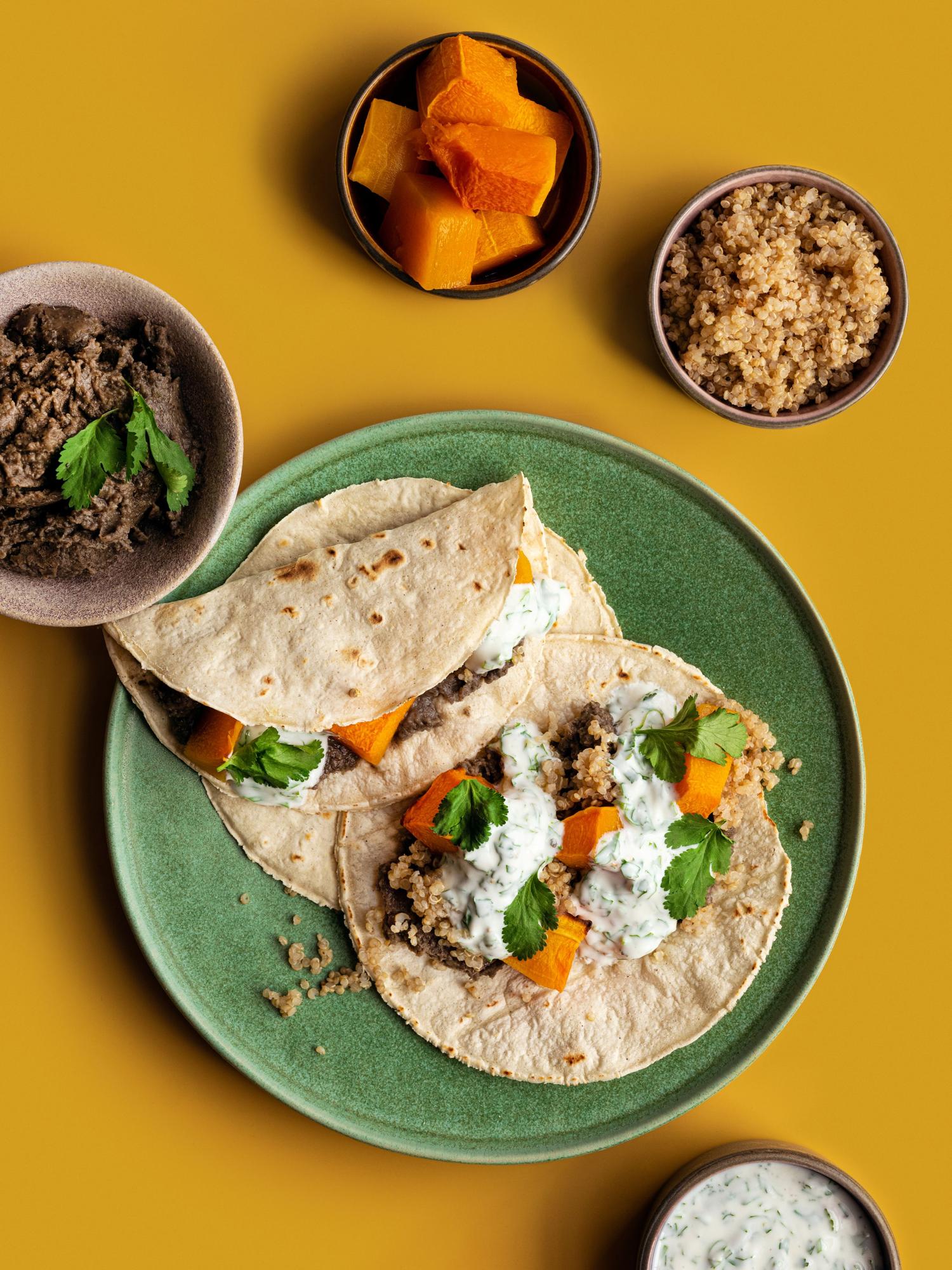 Taco's met quinoa