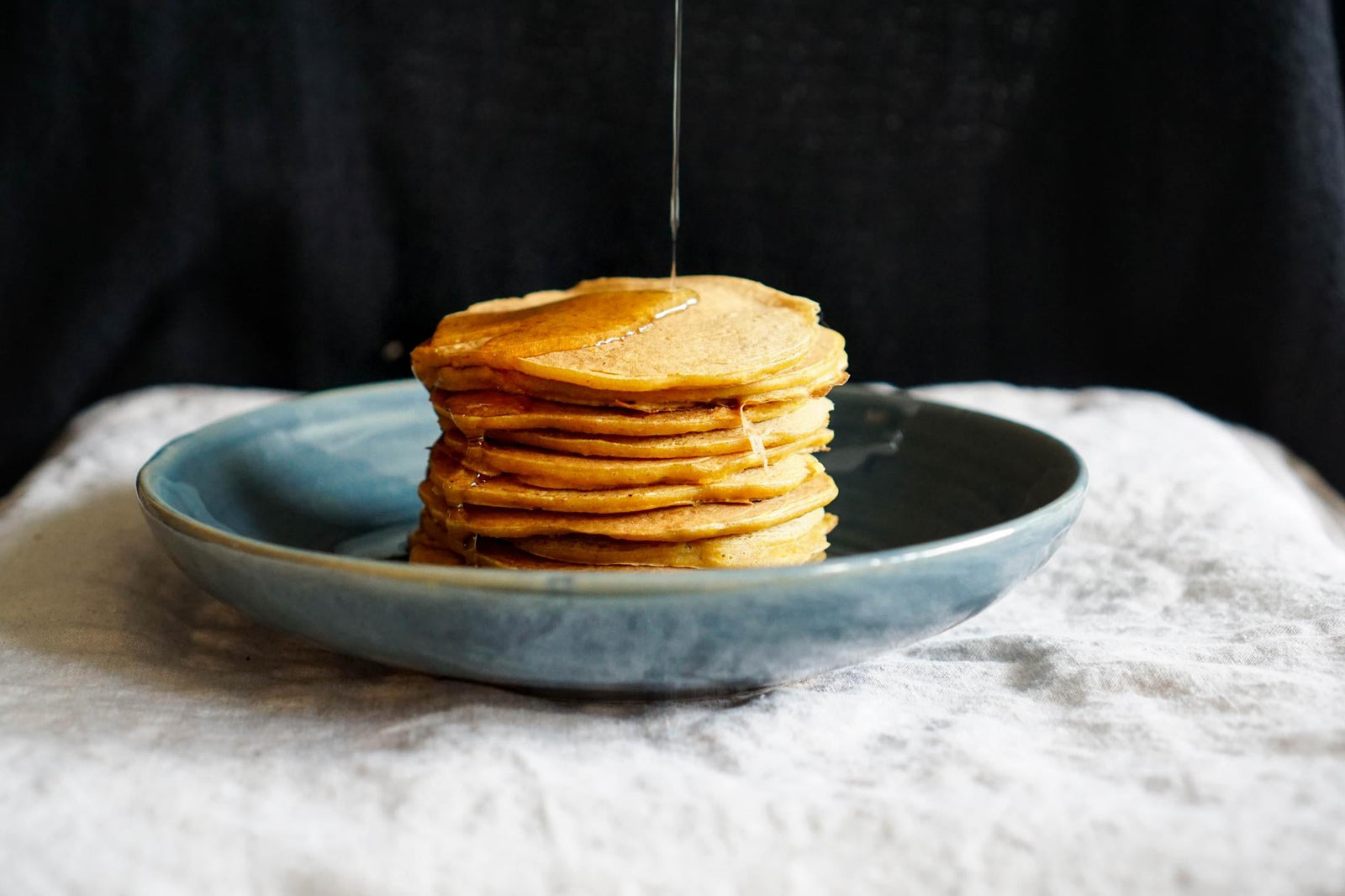 Pompoen pannenkoekjes met kefir