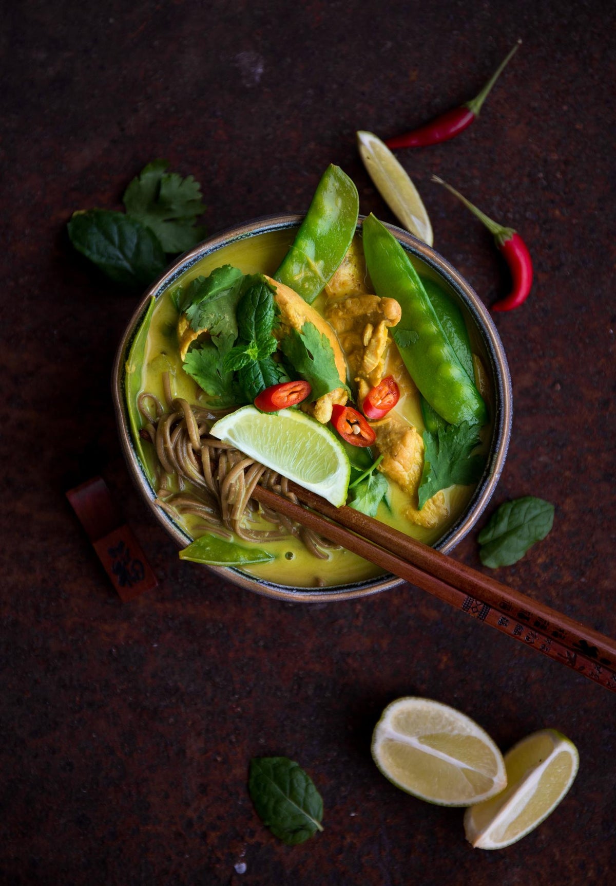 Thaise kippencurry