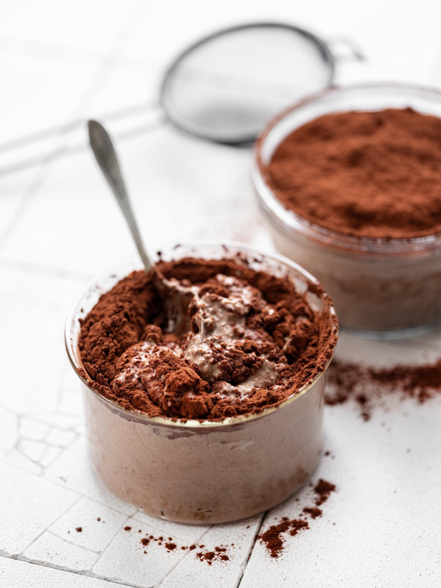 Tiramisu overnight oats
