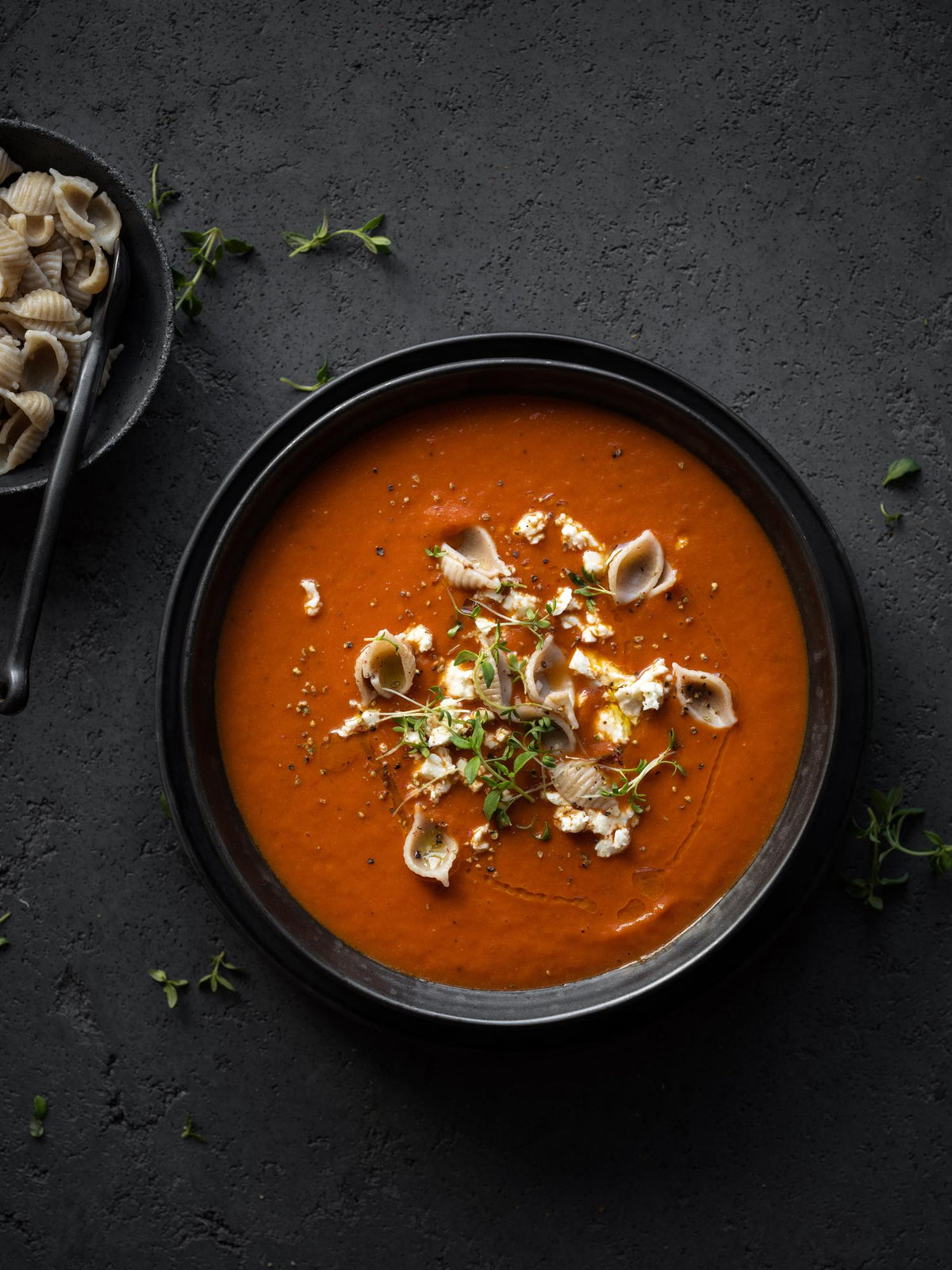 Tomatensoep met pasta