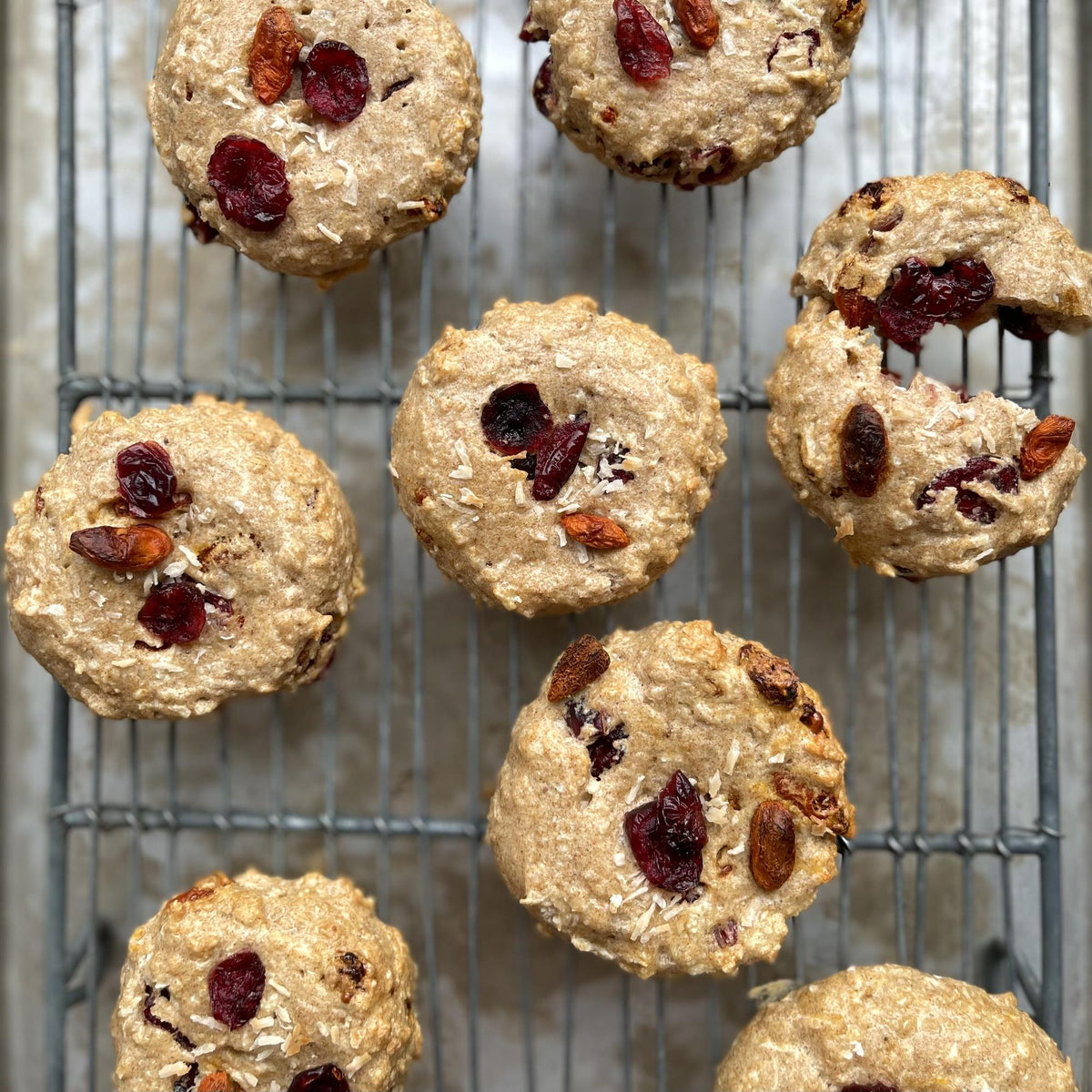 Volkoren koekjes met goji