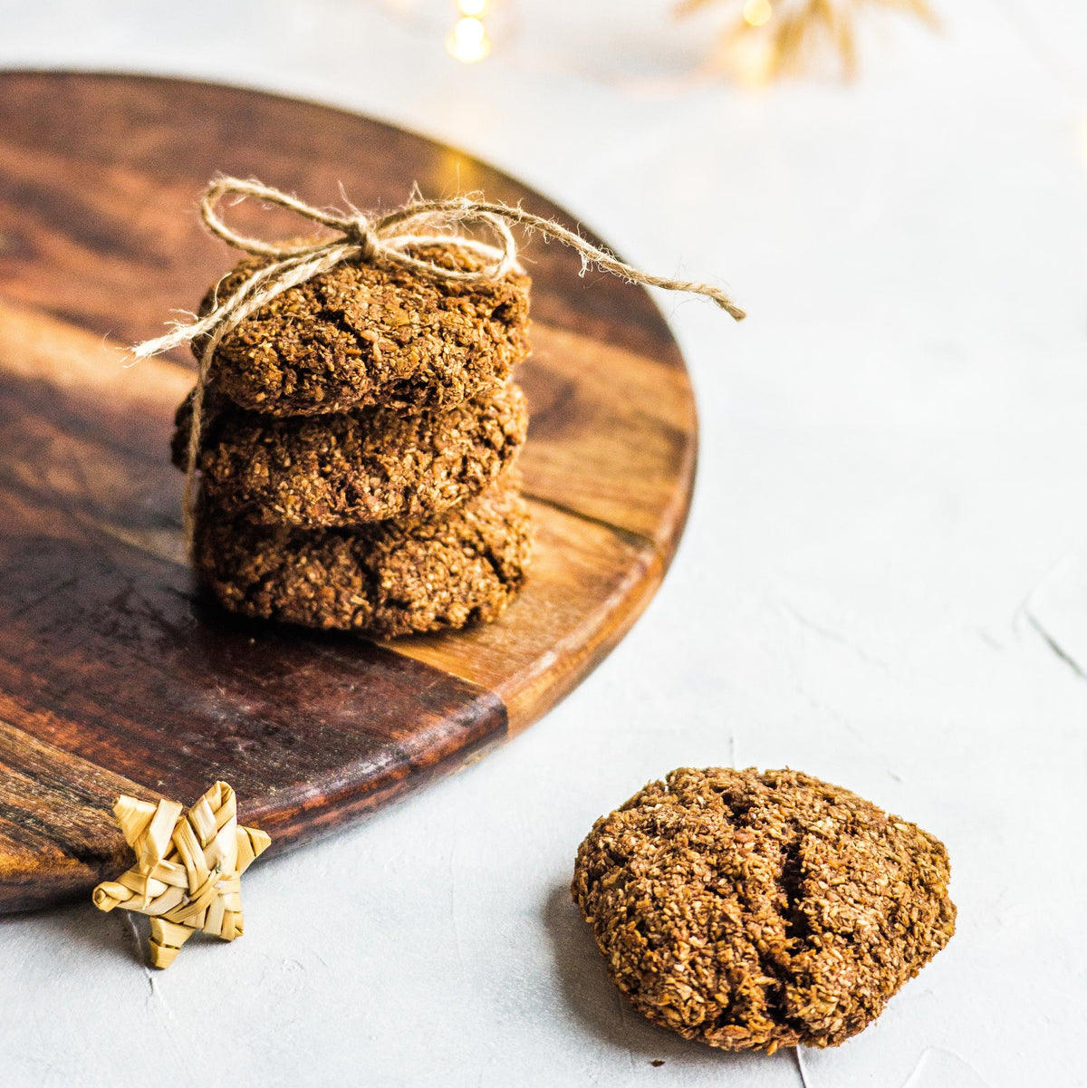 Kerstse havermoutkoekjes