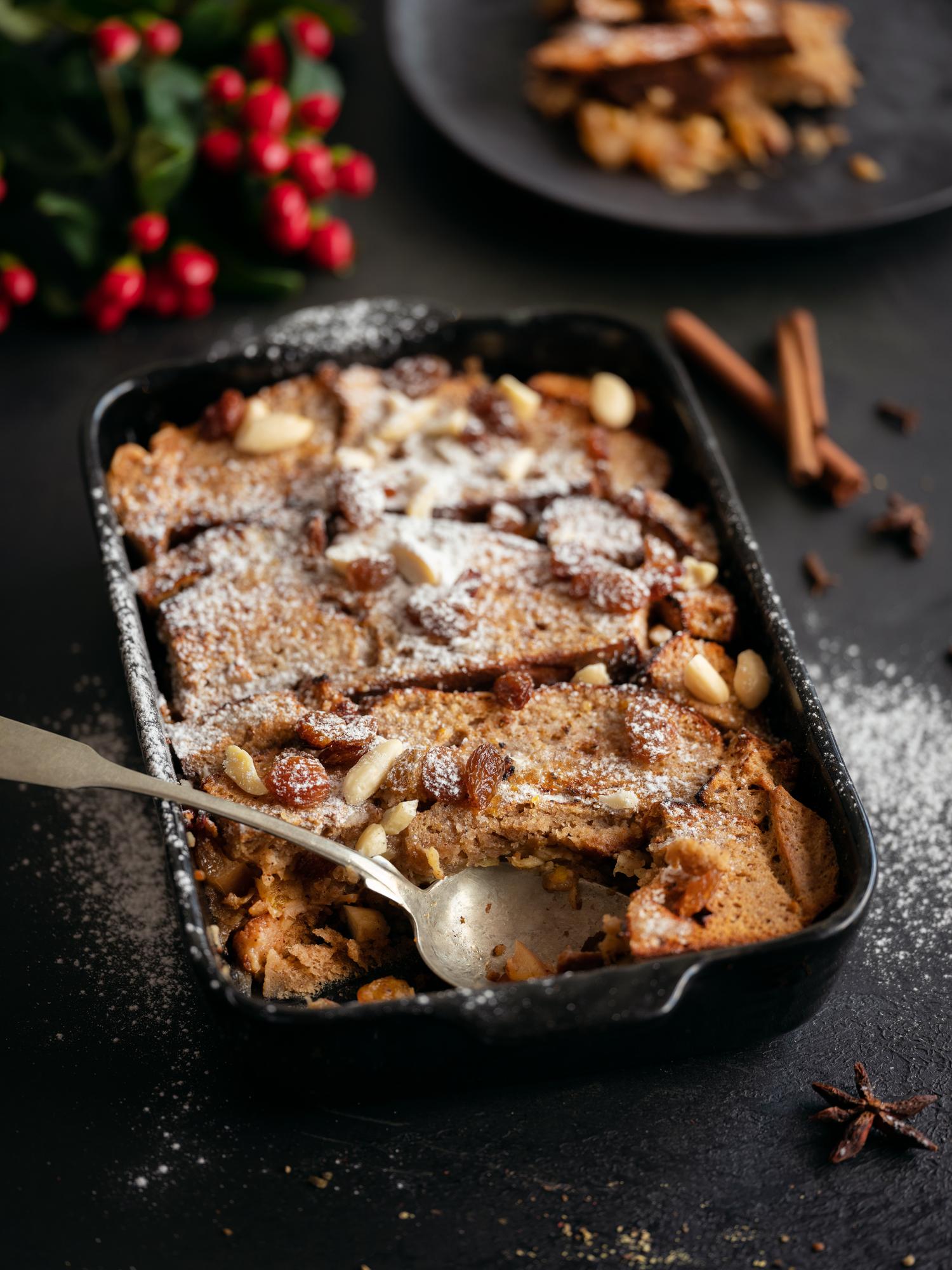 Wentelteefjes van kerstbrood