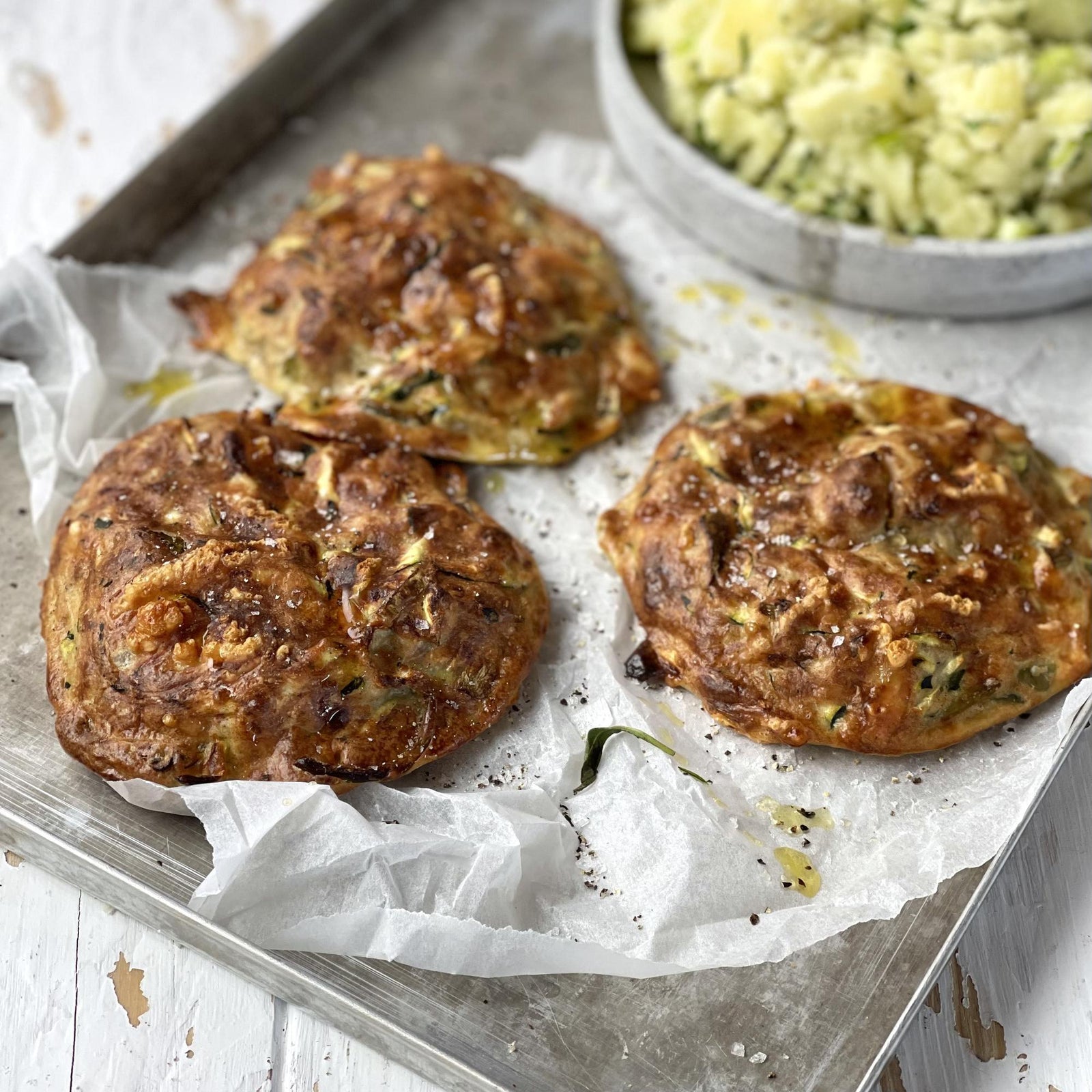 Courgette frikadellen