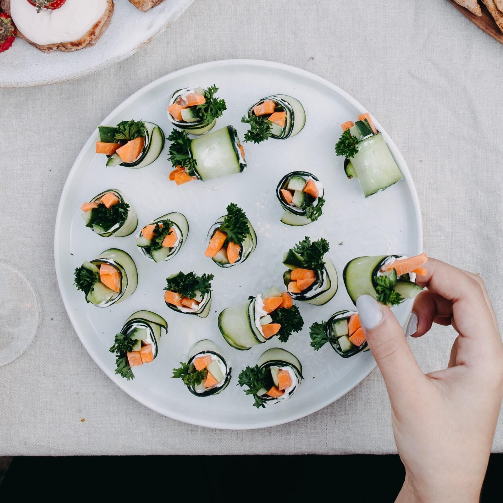 Courgetterolletjes