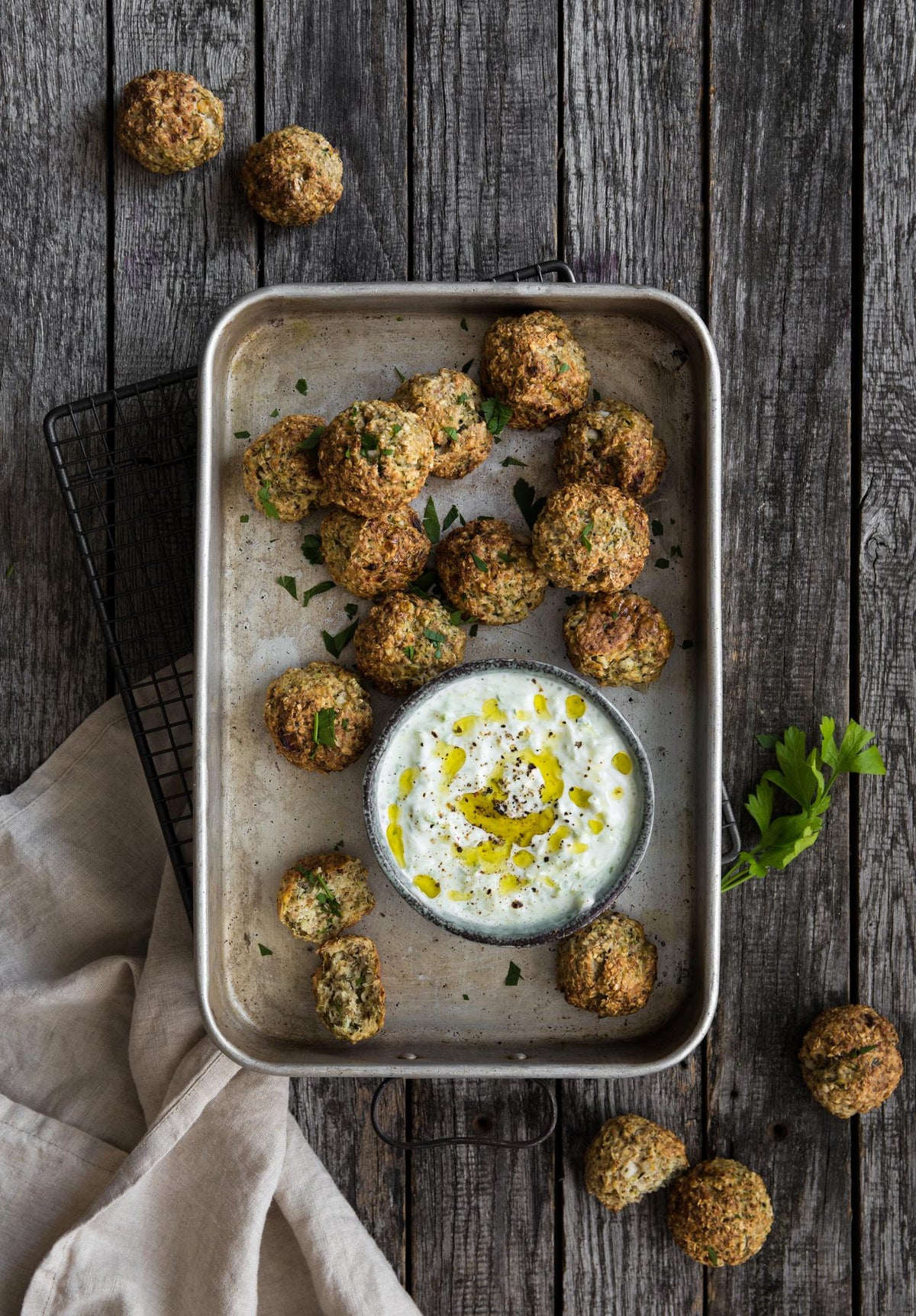 Courgette balletjes