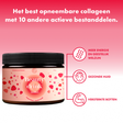 Premium collageen met hyaluronzuur, vit. C en 8 bestanddelen voor mooie haren, nagels en huid (aardbeiensmaak) 🍓