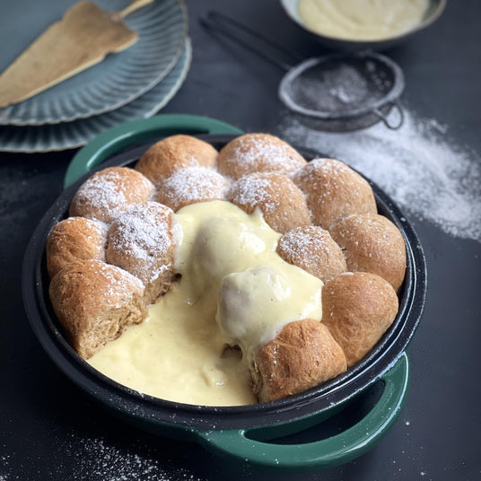 Broodjes met vanillecrème