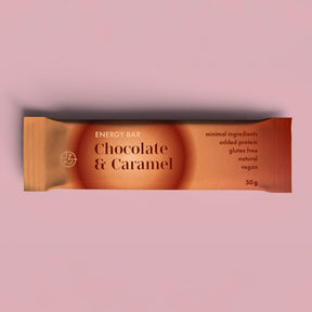 Energiereep: Chocolade en karamel