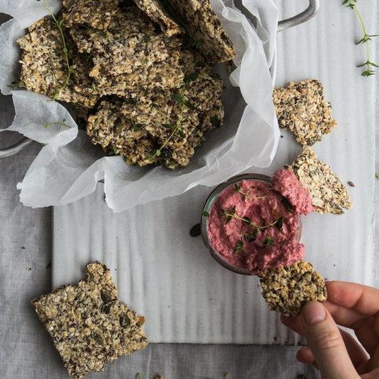 Crackers met zaadjes