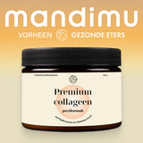 Premium collageen met hyaluronzuur en vitaminen C en E (perziksmaak)
