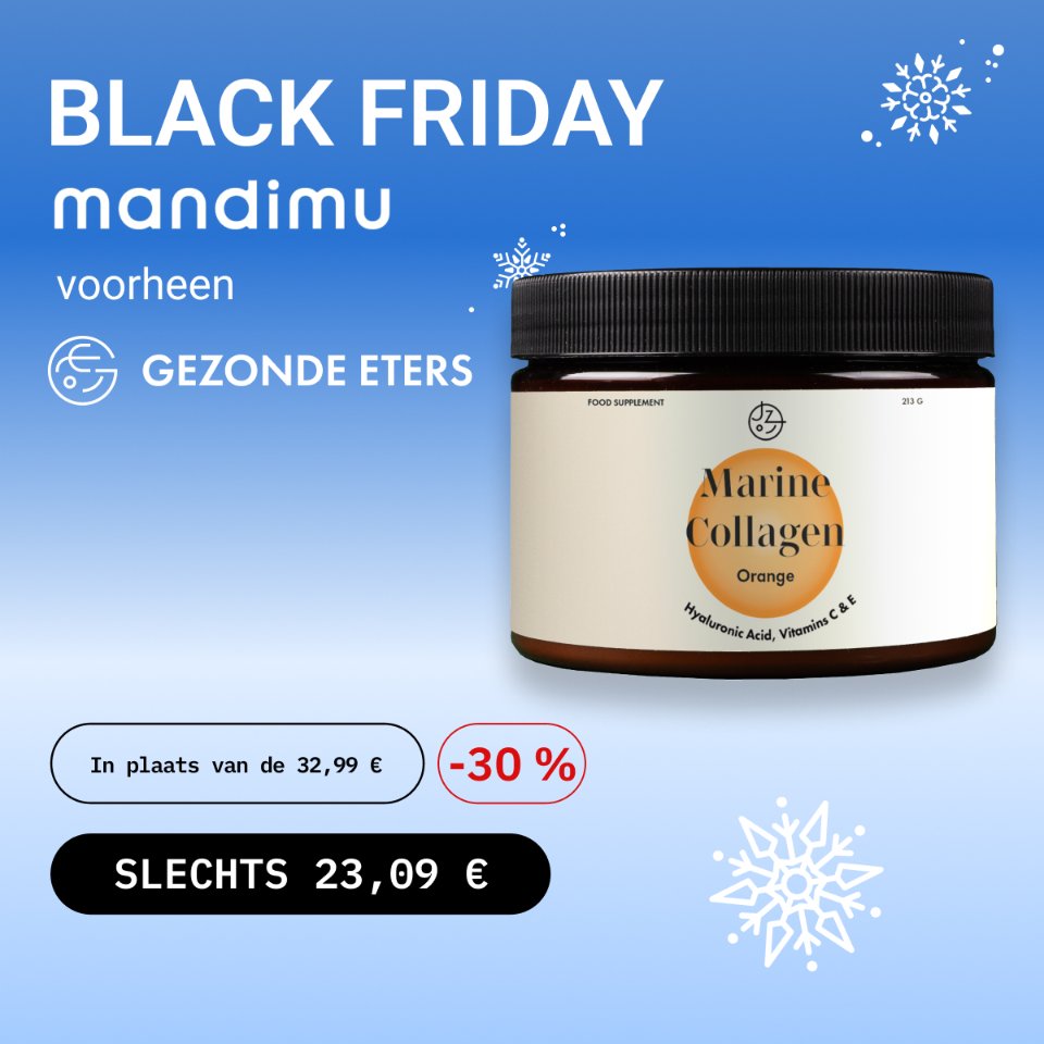 Premium collageen met hyaluronzuur en vitaminen C en E (sinaasappelsmaak)