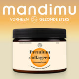 Premium collageen met hyaluronzuur en vitaminen C en E (sinaasappelsmaak)