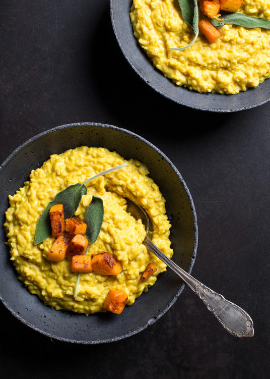 Pompoen risotto