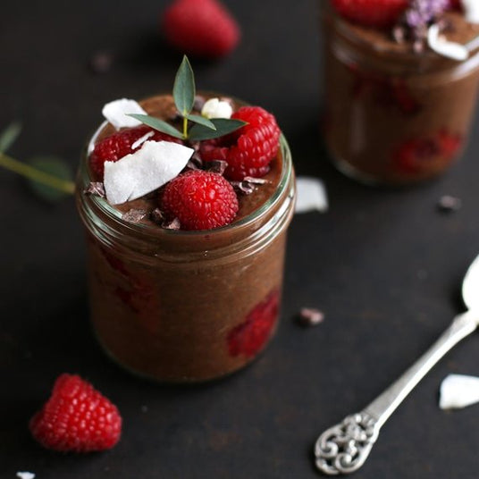 Chocolade chia pudding