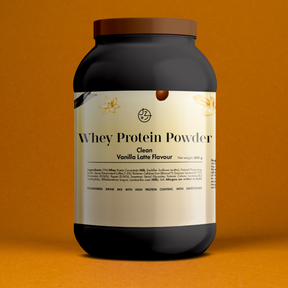 Weiproteïne met vanille latte smaak ☕